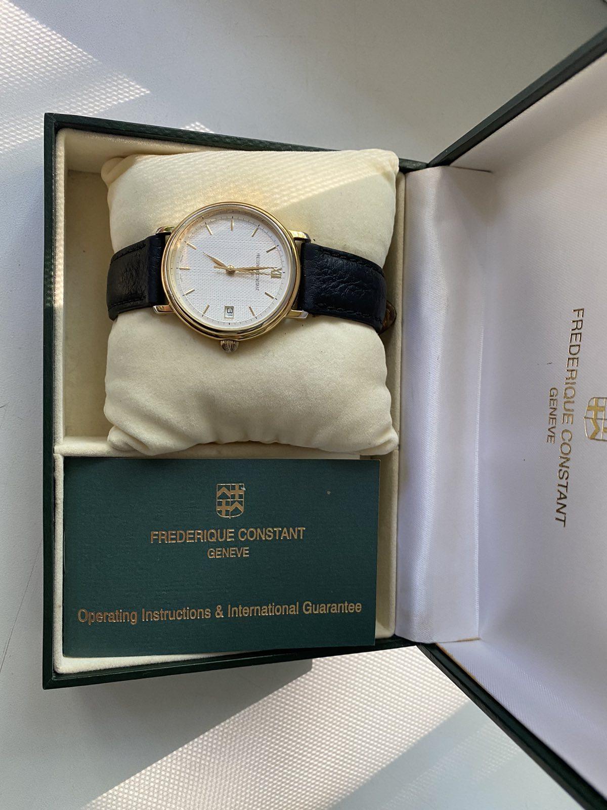 Продам часы frederique constant geneve fc-300P35