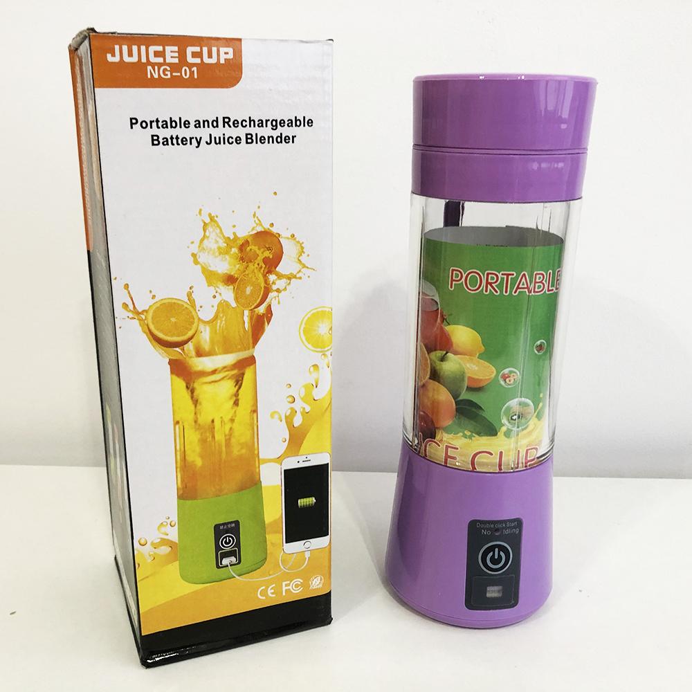 Блендер Smart Juice Cup Fruits USB. Колір фіолетовий