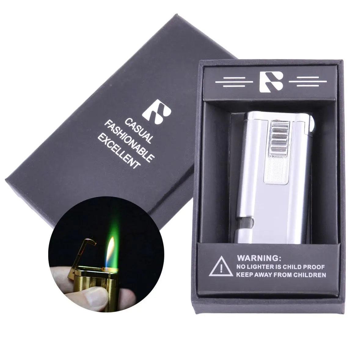 Запальничка турбо + звичайне полум'я FANG-FANG у подарунковій упаковці