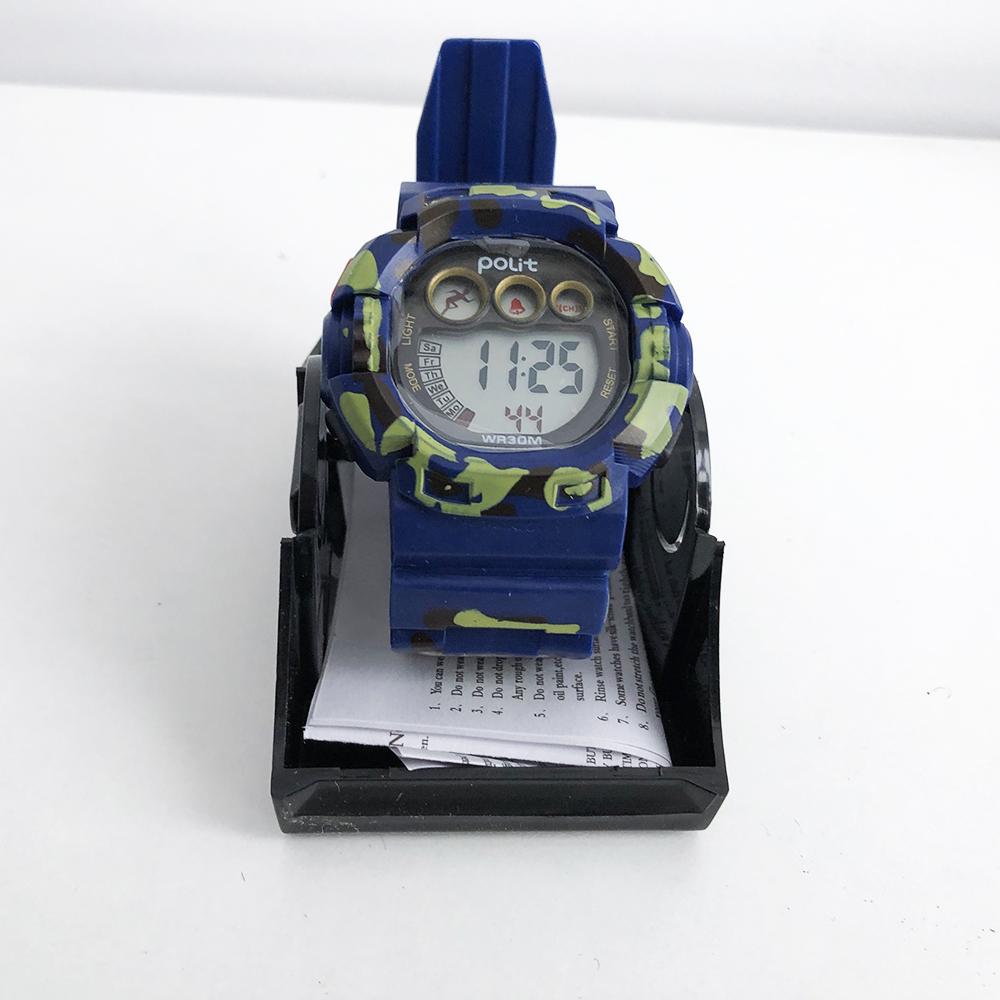 Годинник наручний Polit, в коробці. Колір синій
