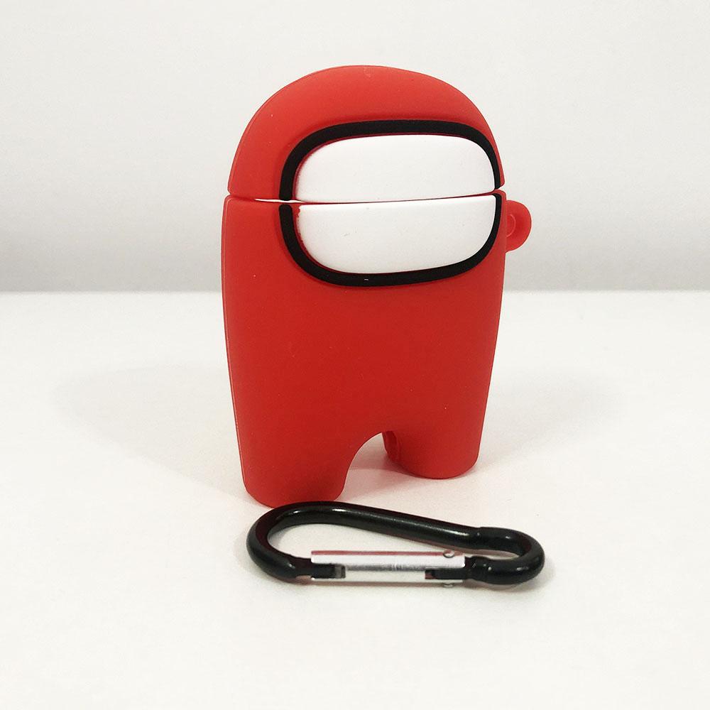 Чохол для AirPods міньйон. Колір червоний